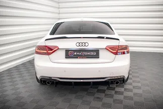 Maxton Design Rear Valance For B8 Audi A5 / A5 S-Line / S5 Coupe (Single Tips)